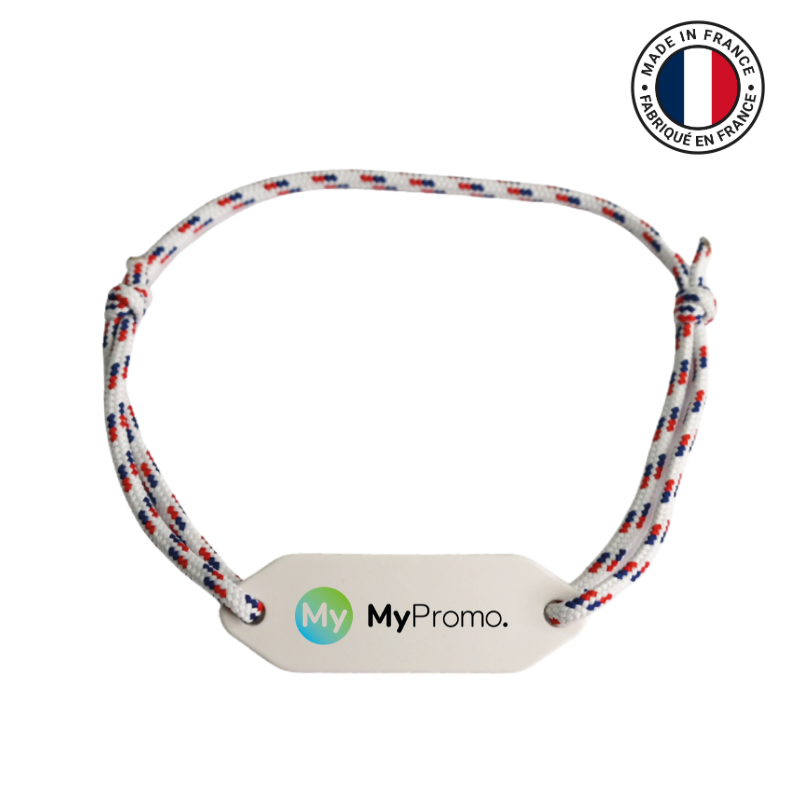 Armband | Gerecycled rPET en gerecycled polyester | Past om alle polsen | Duurzaam | Gemaakt in Frankrijk